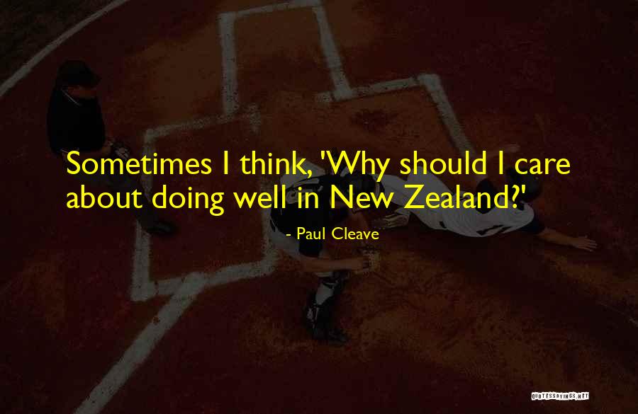 Paul Cleave Quotes 1305785