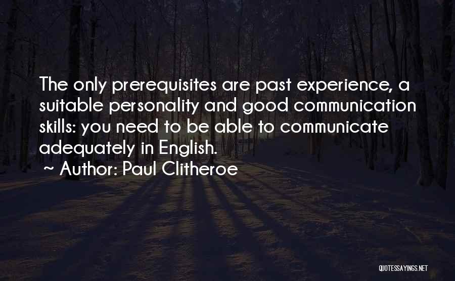 Paul Clitheroe Quotes 1227827