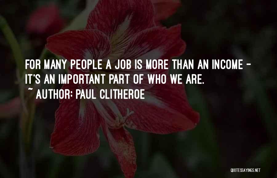 Paul Clitheroe Quotes 1309795