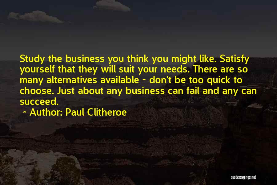 Paul Clitheroe Quotes 1913124