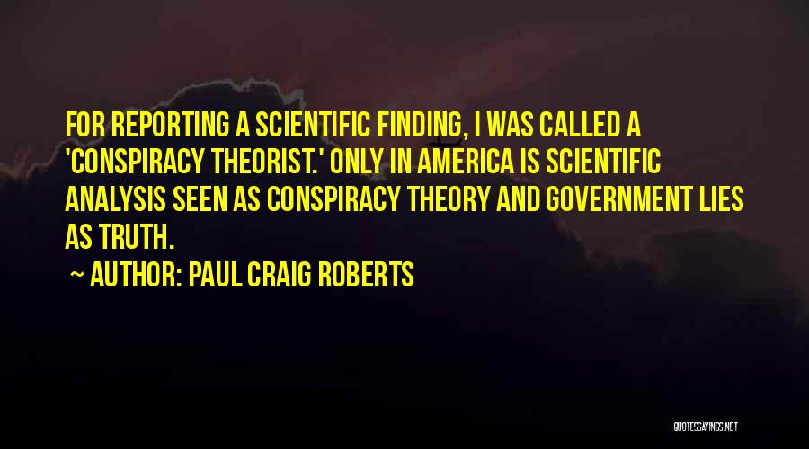 Paul Craig Roberts Quotes 274774