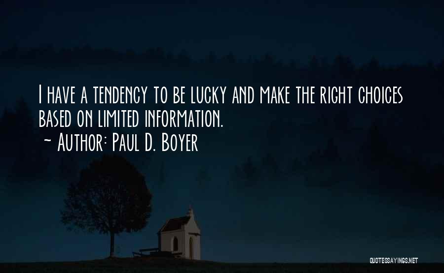 Paul D. Boyer Quotes 1029606