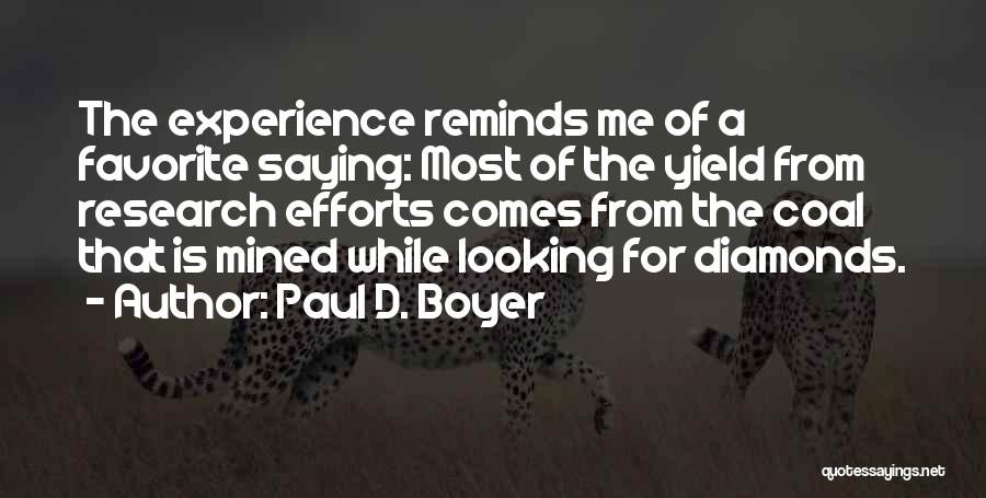Paul D. Boyer Quotes 1198262