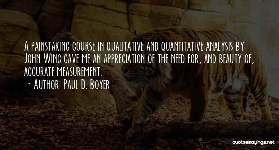 Paul D. Boyer Quotes 409594