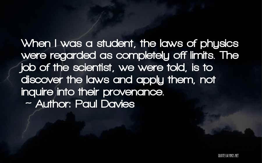 Paul Davies Quotes 1546300