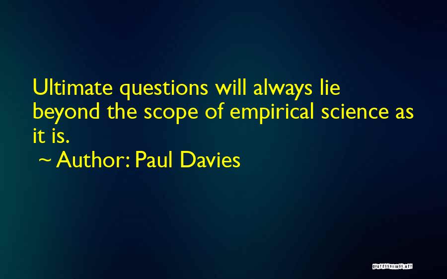 Paul Davies Quotes 1591205