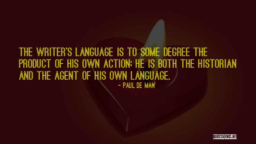 Paul De Man Quotes 327699