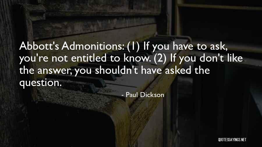 Paul Dickson Quotes 1224966 Paul Dickson Quotes 1224966