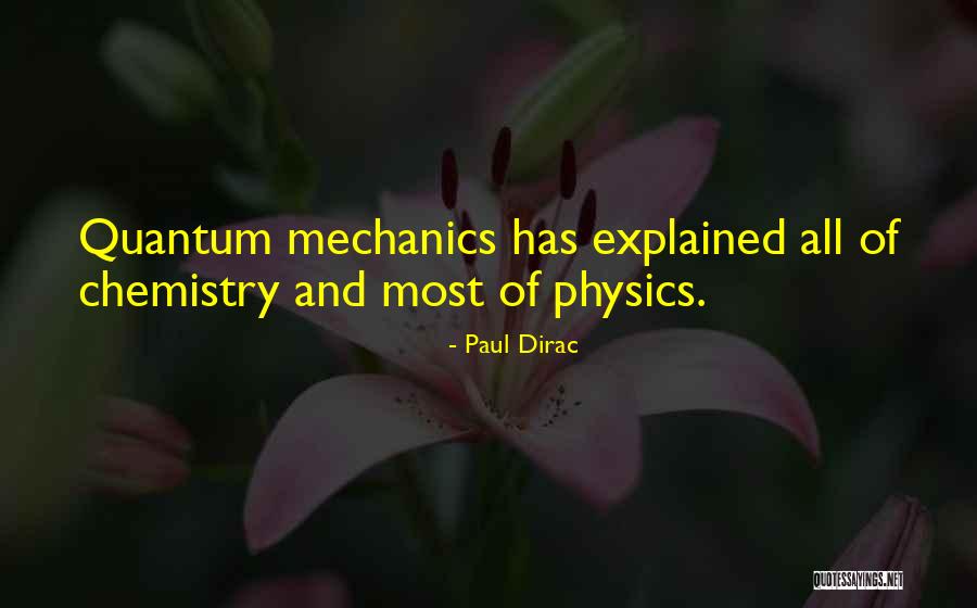 Paul Dirac Quotes 1233032