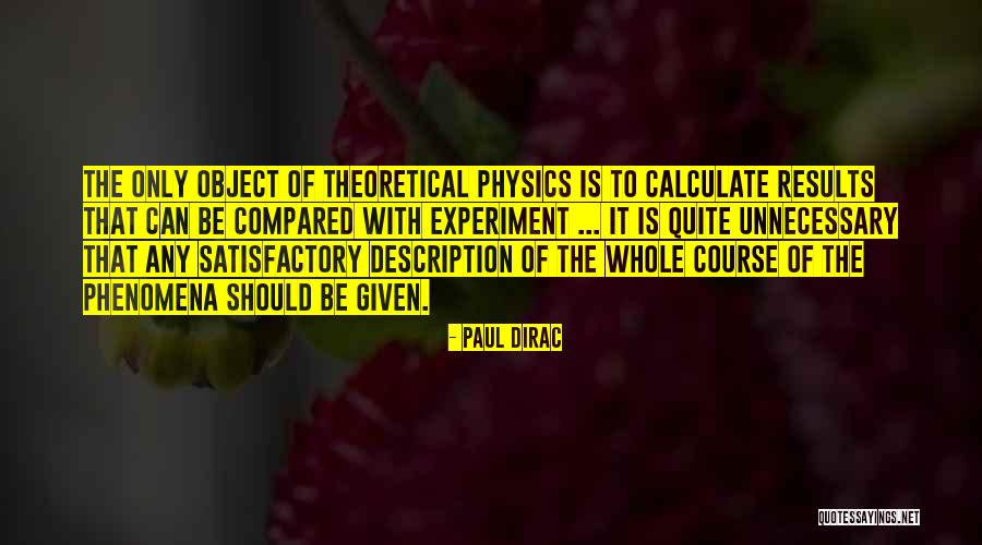 Paul Dirac Quotes 2202604