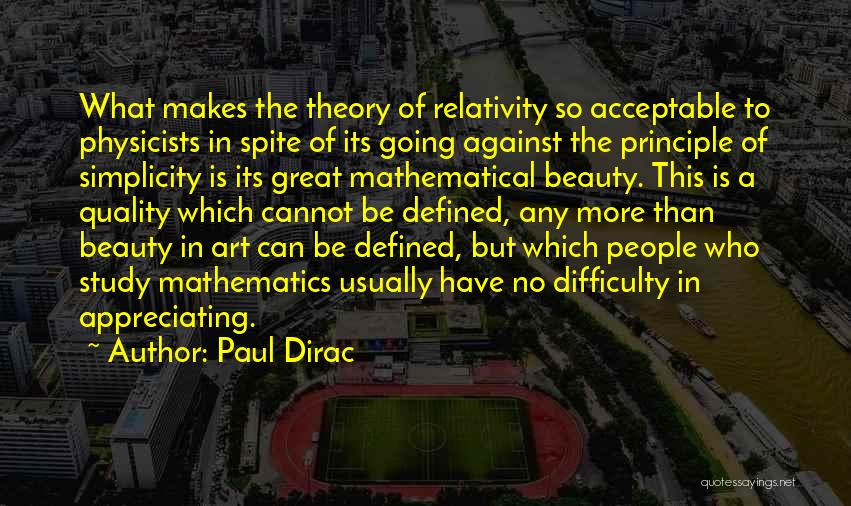 Paul Dirac Quotes 269208