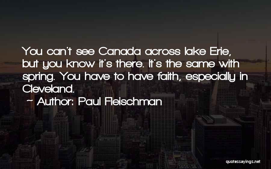 Paul Fleischman Quotes 711525