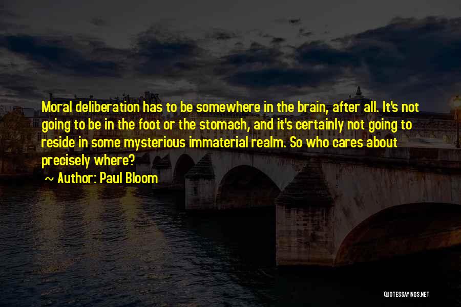 Paul Foot Quotes By Paul Bloom