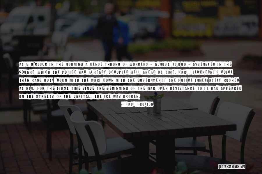 Paul Frolich Quotes 1621983 Paul Frolich Quotes 1621983