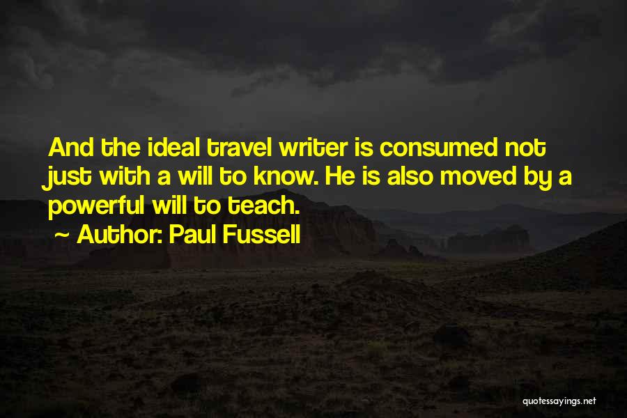 Paul Fussell Quotes 1309650