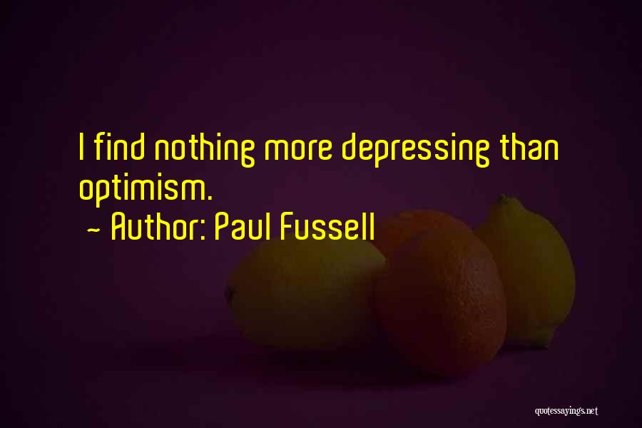 Paul Fussell Quotes 1675106