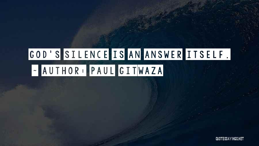 Paul Gitwaza Quotes 2106819