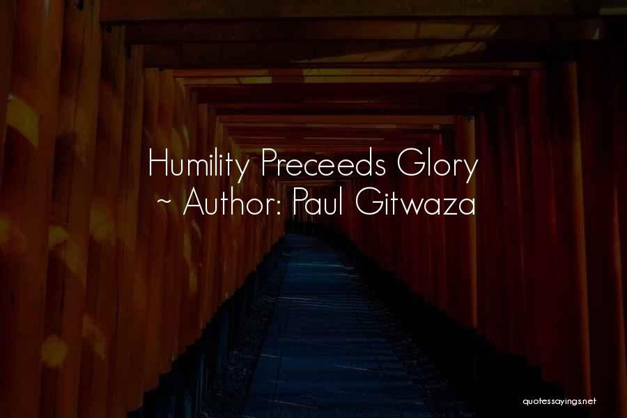 Paul Gitwaza Quotes 449005