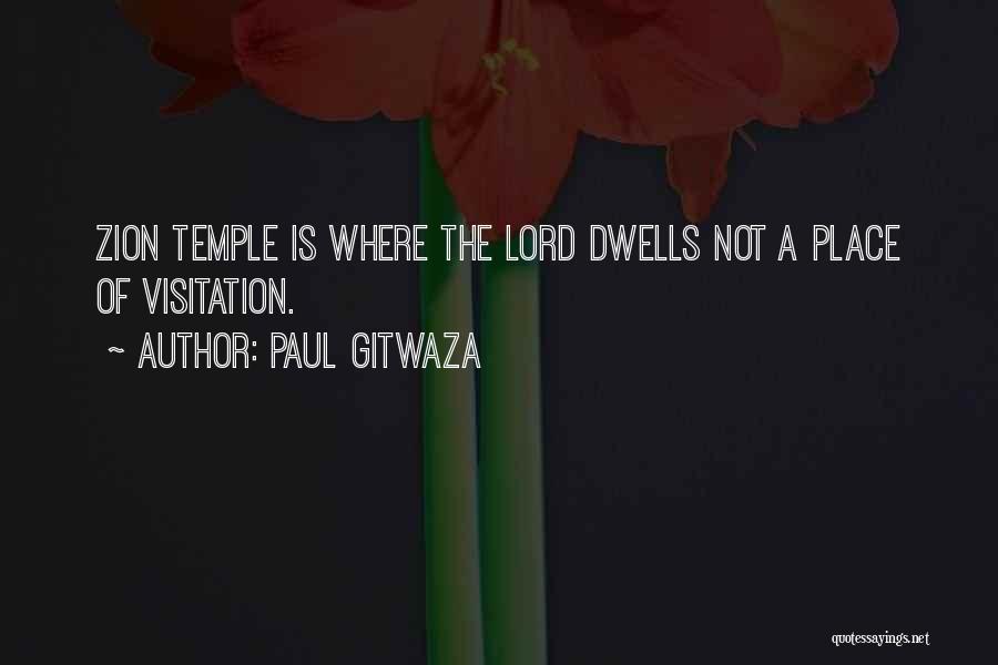 Paul Gitwaza Quotes 679879