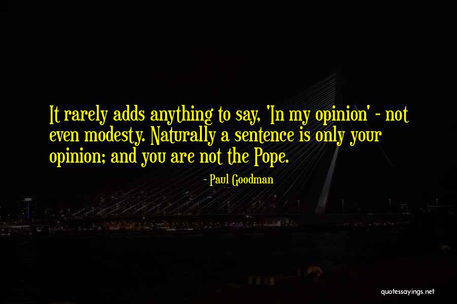 Paul Goodman Quotes 161440 Paul Goodman Quotes 161440