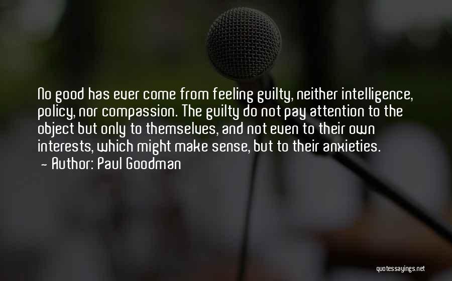 Paul Goodman Quotes 1855821