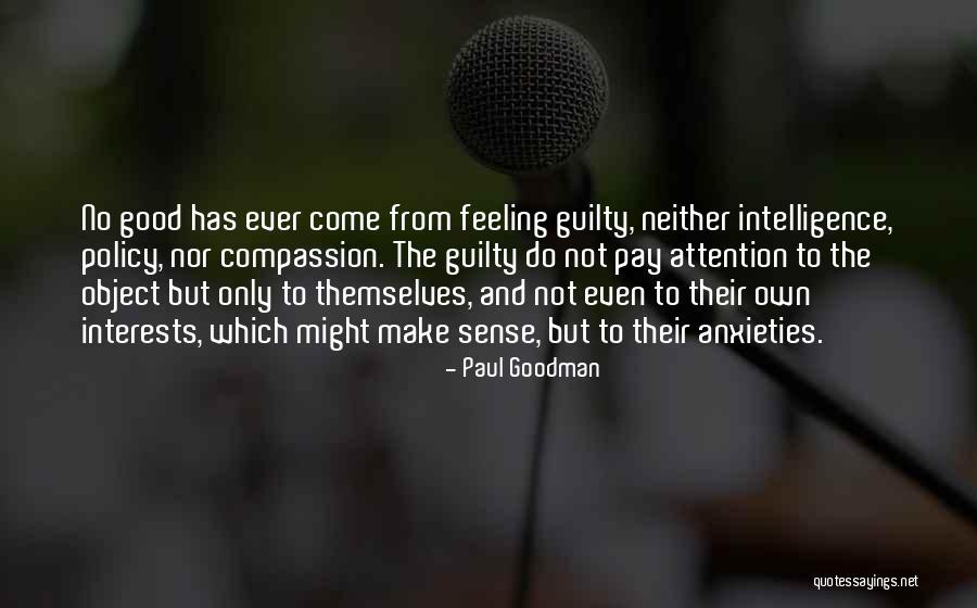 Paul Goodman Quotes 1855821