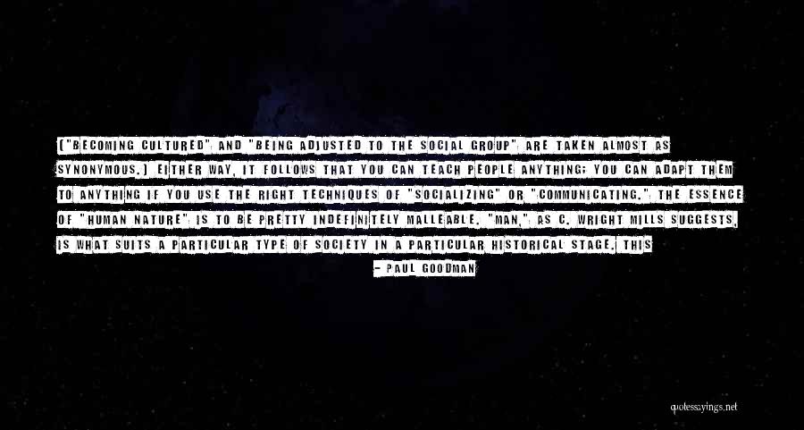 Paul Goodman Quotes 276393 Paul Goodman Quotes 276393