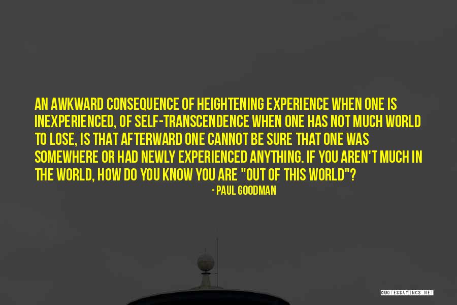 Paul Goodman Quotes 410866 Paul Goodman Quotes 410866