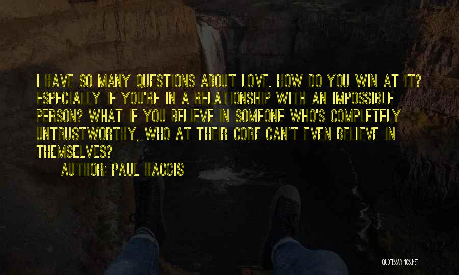 Paul Haggis Quotes 271336