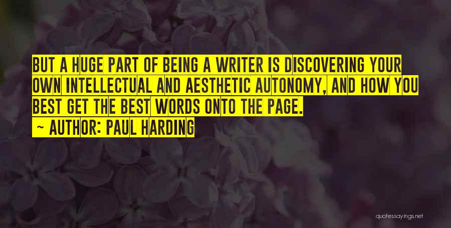 Paul Harding Quotes 1022131