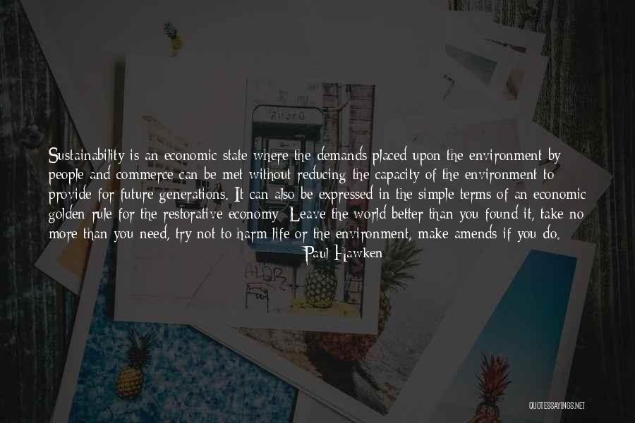 Paul Hawken Quotes 1751408