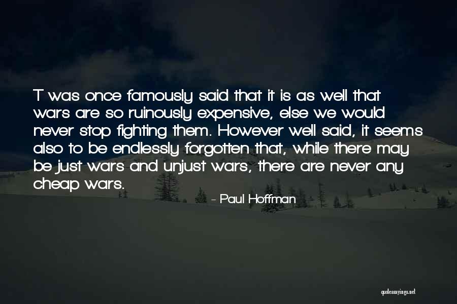 Paul Hoffman Quotes 227523 Paul Hoffman Quotes 227523