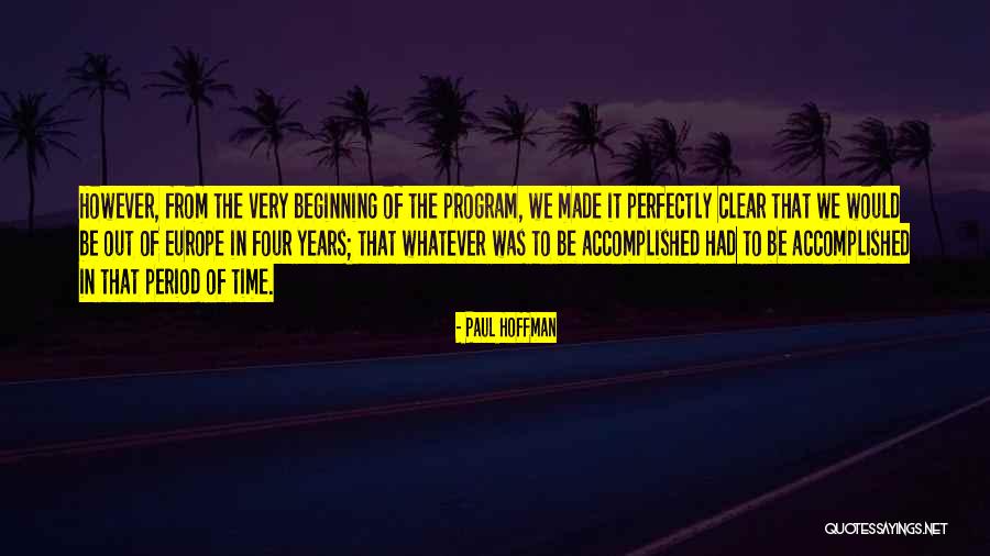 Paul Hoffman Quotes 755494 Paul Hoffman Quotes 755494