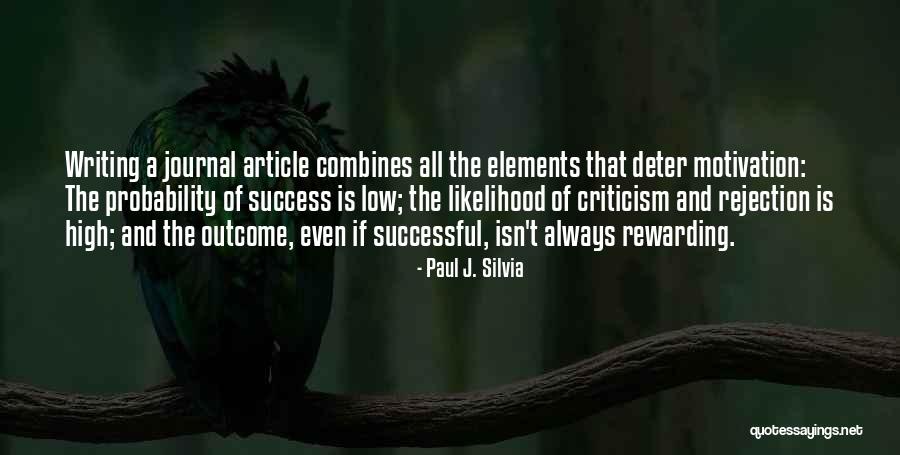 Paul J. Silvia Quotes 875764