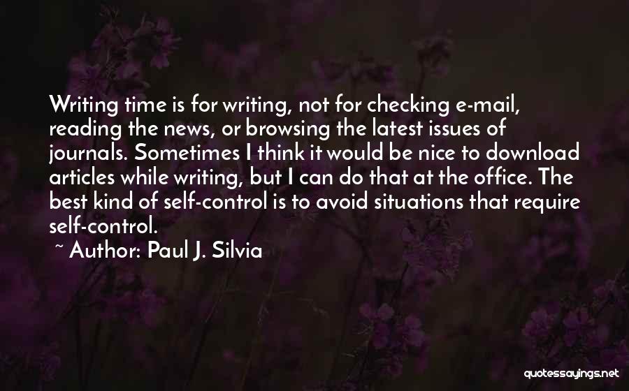 Paul J. Silvia Quotes 922700