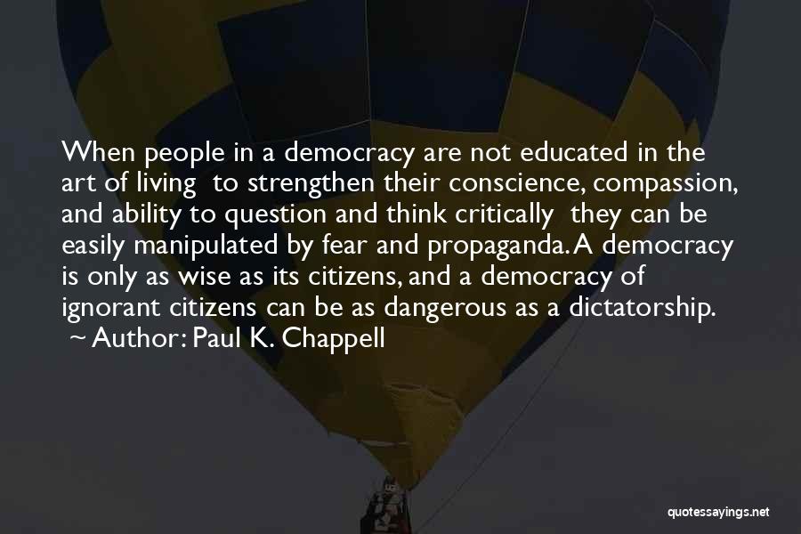 Paul K. Chappell Quotes 1237293
