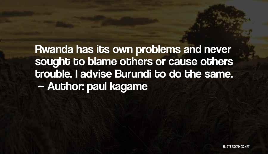 Paul Kagame Quotes 115347