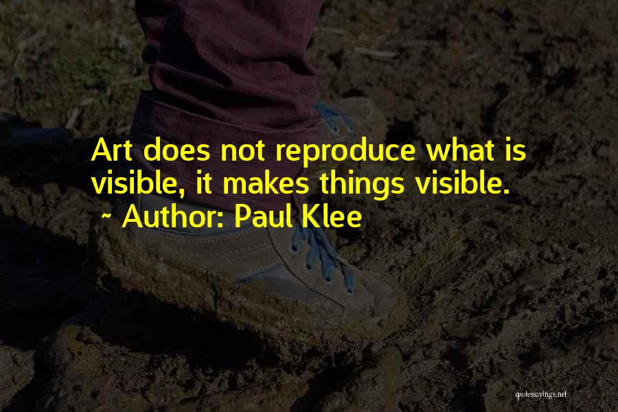 Paul Klee Quotes 1035260