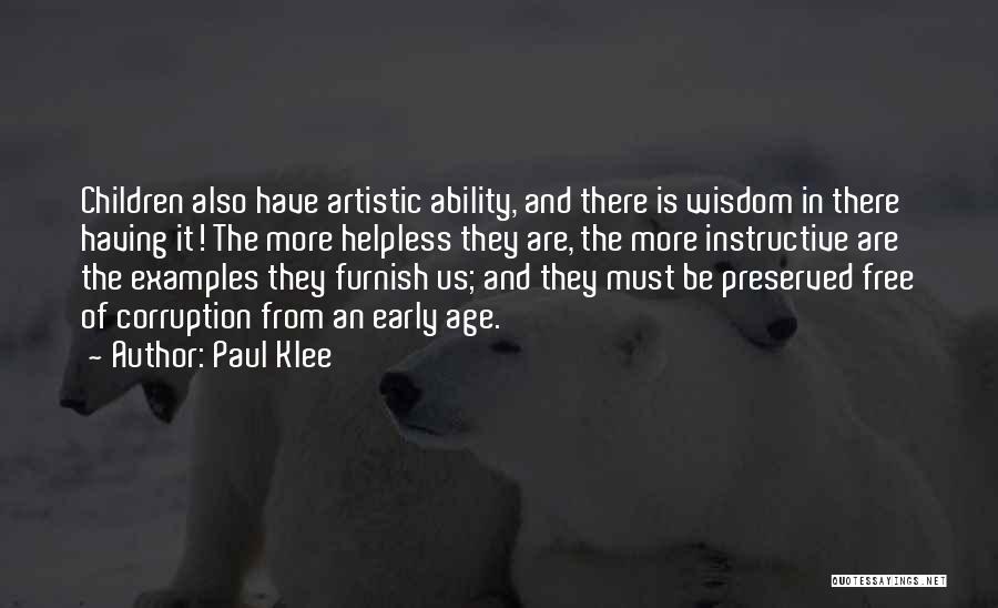 Paul Klee Quotes 1379439