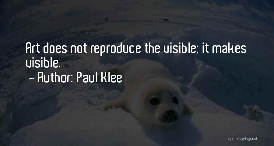 Paul Klee Quotes 1962099