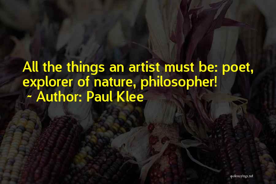 Paul Klee Quotes 247396