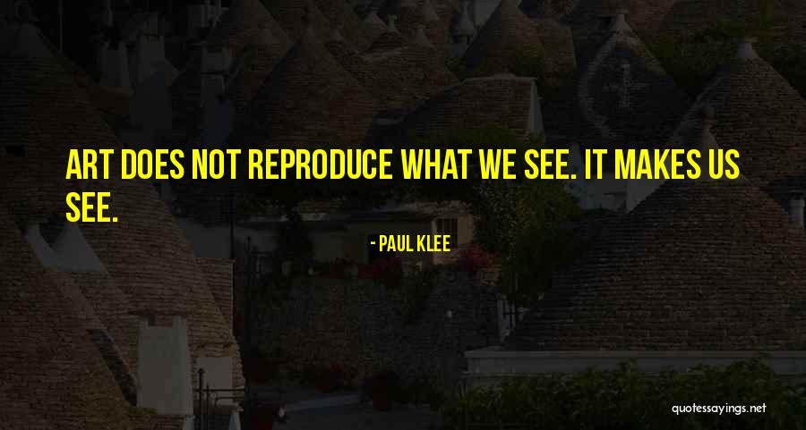 Paul Klee Quotes 409086