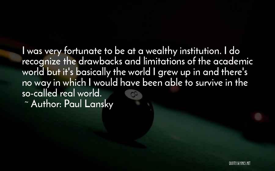 Paul Lansky Quotes 1177526