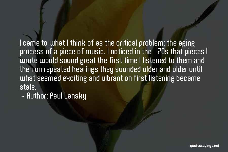Paul Lansky Quotes 918648