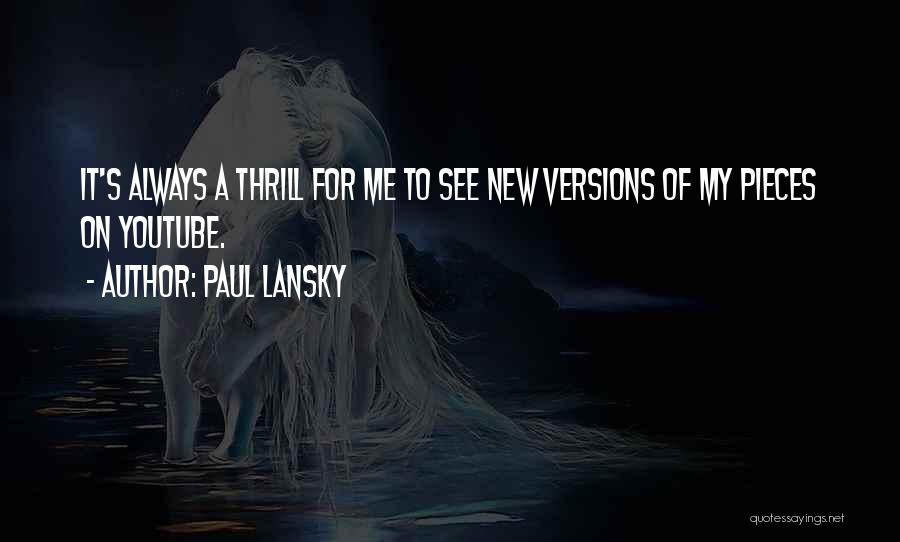 Paul Lansky Quotes 996084