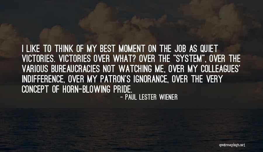 Paul Lester Wiener Quotes 1998764