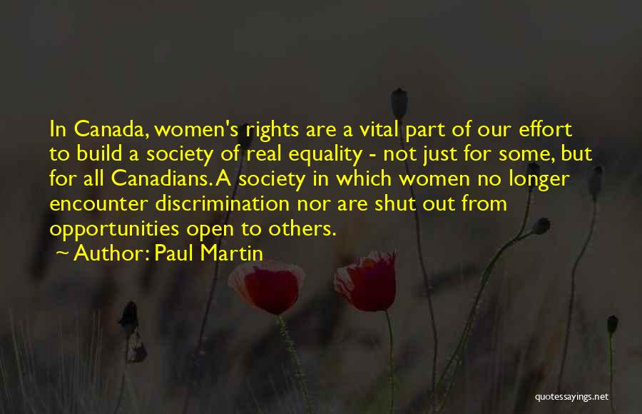 Paul Martin Quotes 559241