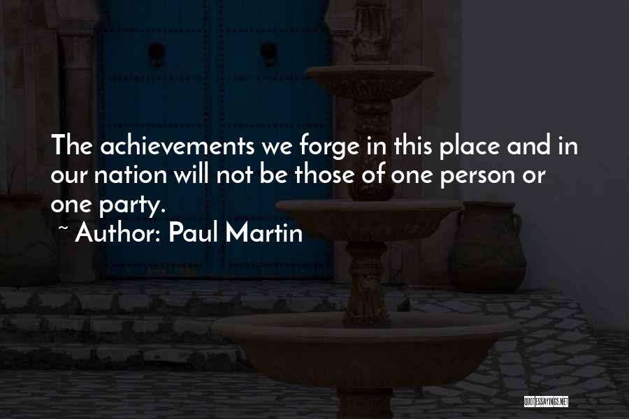 Paul Martin Quotes 585660