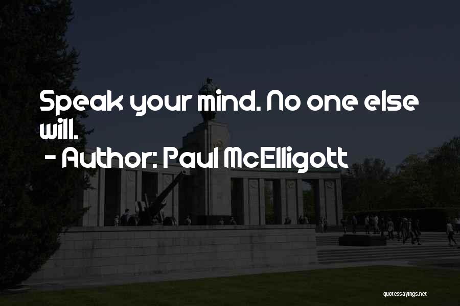 Paul McElligott Quotes 1602535