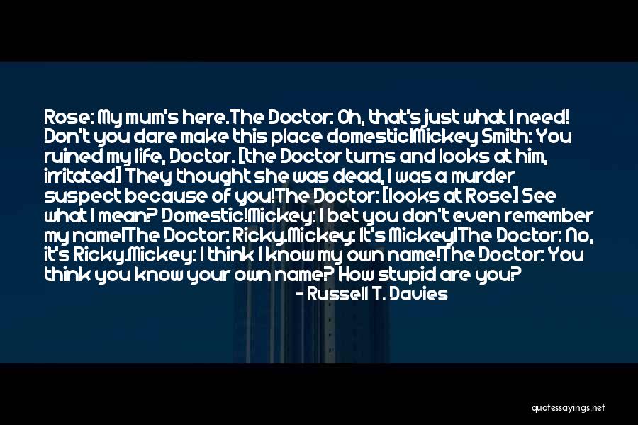 Paul Meier Books Quotes By Russell T. Davies Paul Meier Books Quotes By Russell T. Davies
